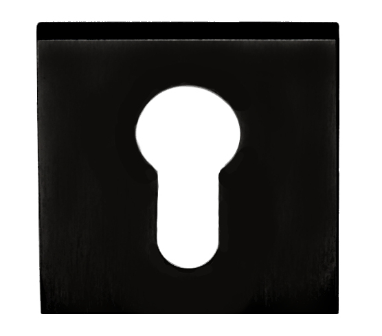 ROSETA SEGURIDAD THIN 50QT CUADRADA BLACK MATT (BLADE-TUKE)